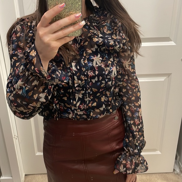 Wren & Willa XS Butterfly blouse - Picture 3 of 3